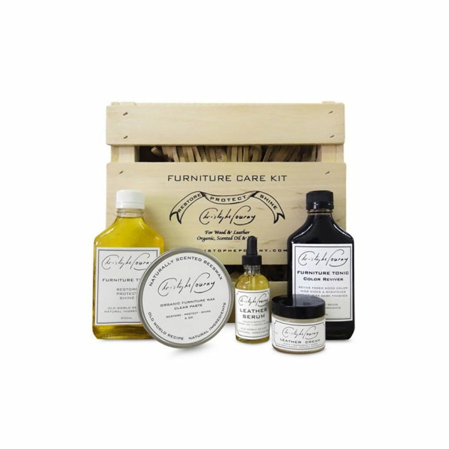 Living * | Christophe Pourny Living Furniture Care Starter Kit