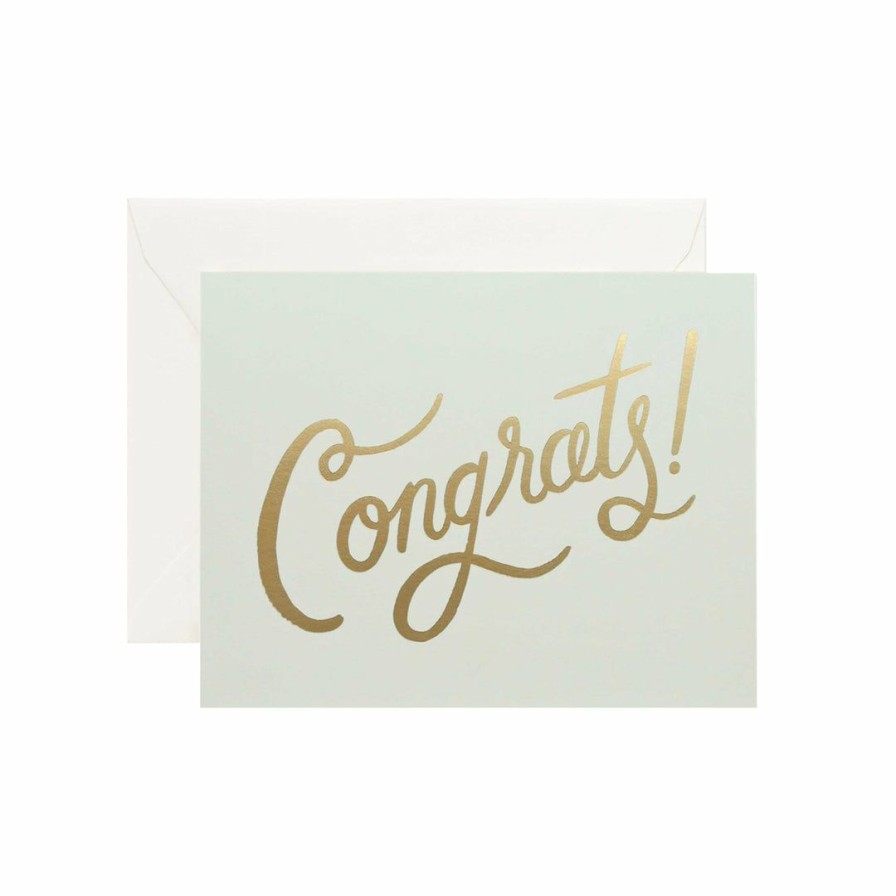 Study * | Rifle Paper Co Timeless Congrats Card Greeting Cards