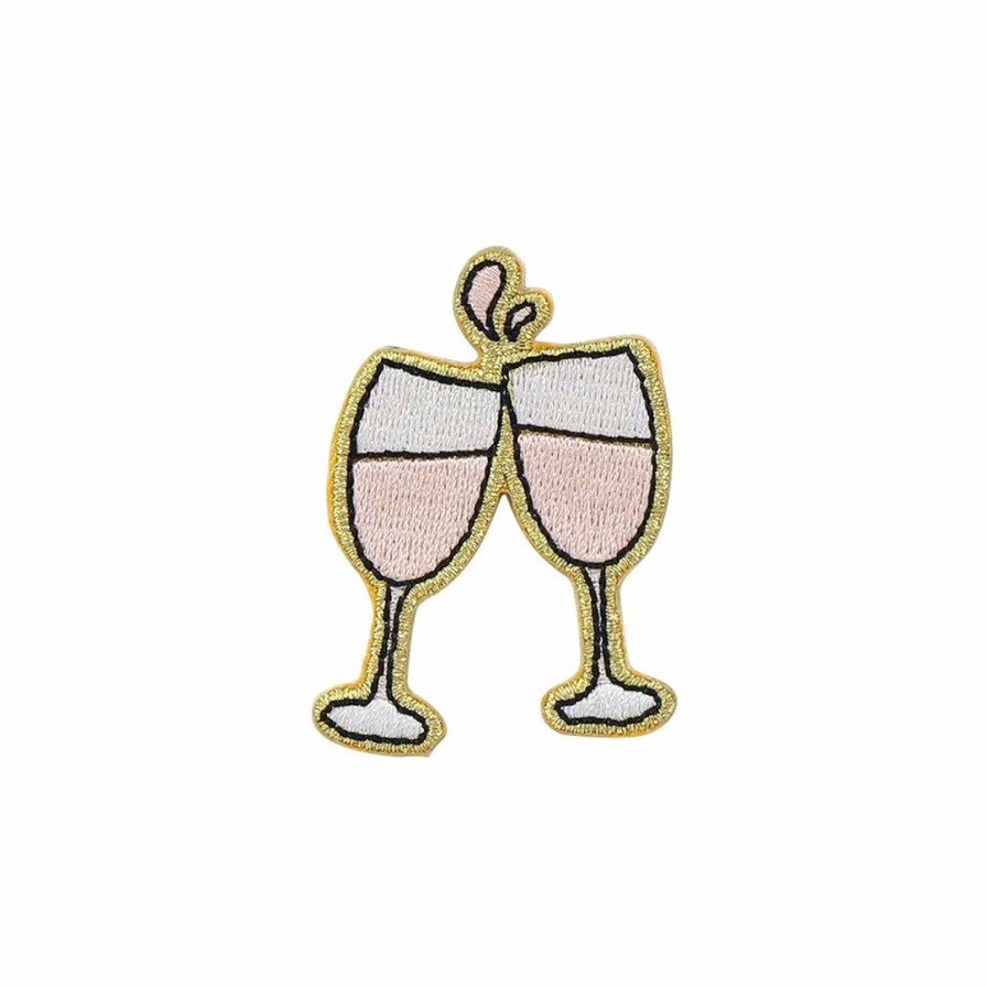 Accessories * | Stoney Clover Lane Rose Cheers Patch Accessories