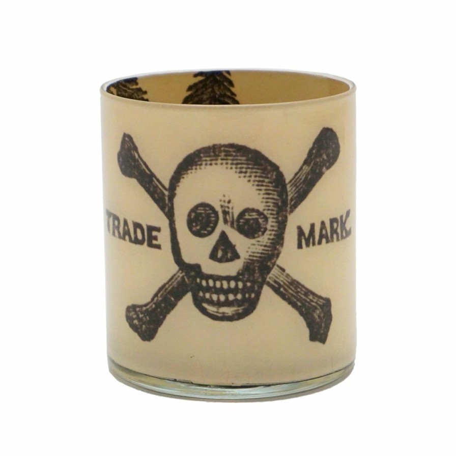 Living * | John Derian Home Decor Skull (Trademark) Desk Cup