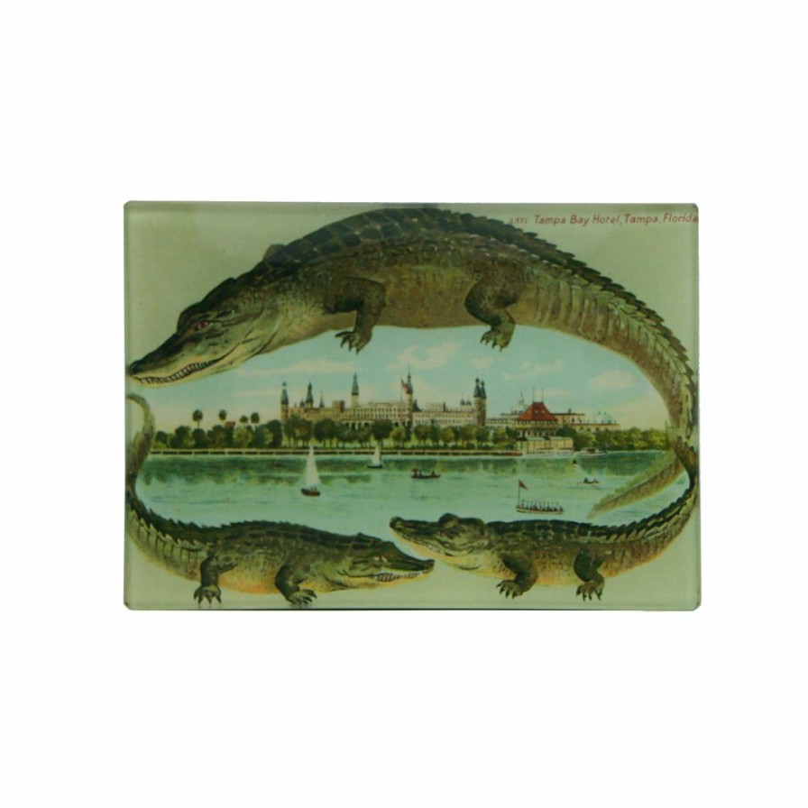 Living * | Oxford Exchange Tampa Bay Hotel Postcard Tray Living