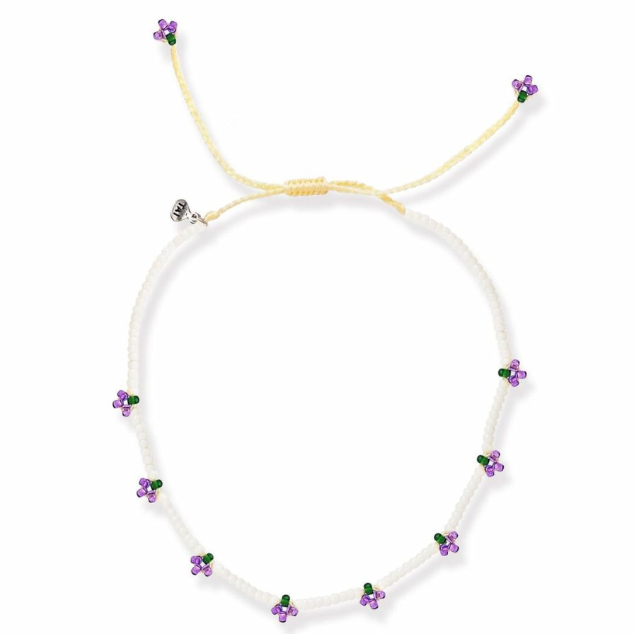 Accessories * | Tai Beaded Grape Bracelet Ivory Accessories