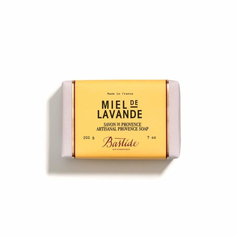 Bath * | Bastide Bath Soap Bar Miel De Lavande