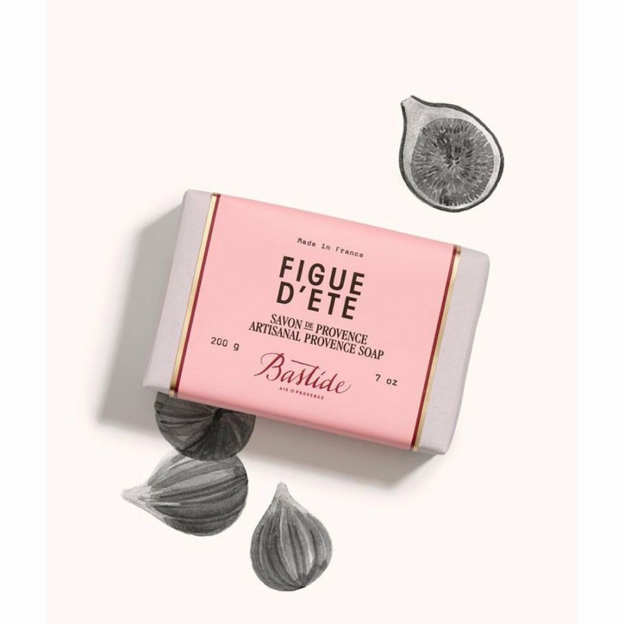 Bath * | Bastide Bath Soap Bar Figue D'Ete