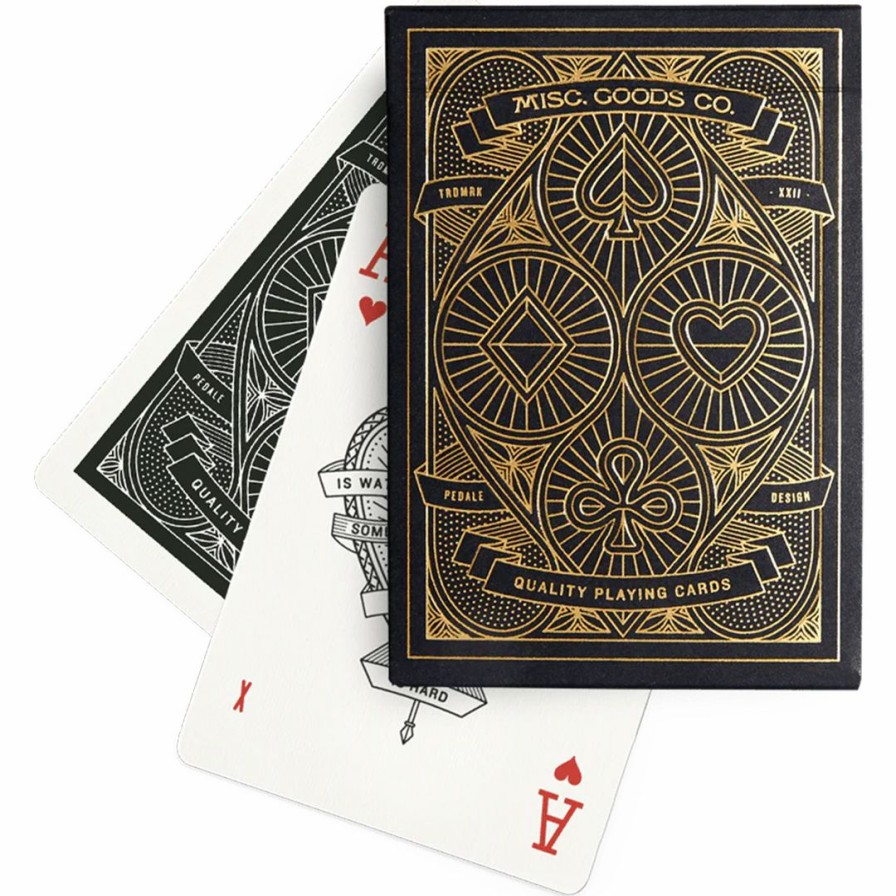 Nursery * | Misc. Goods Co. Playing Cards- Black