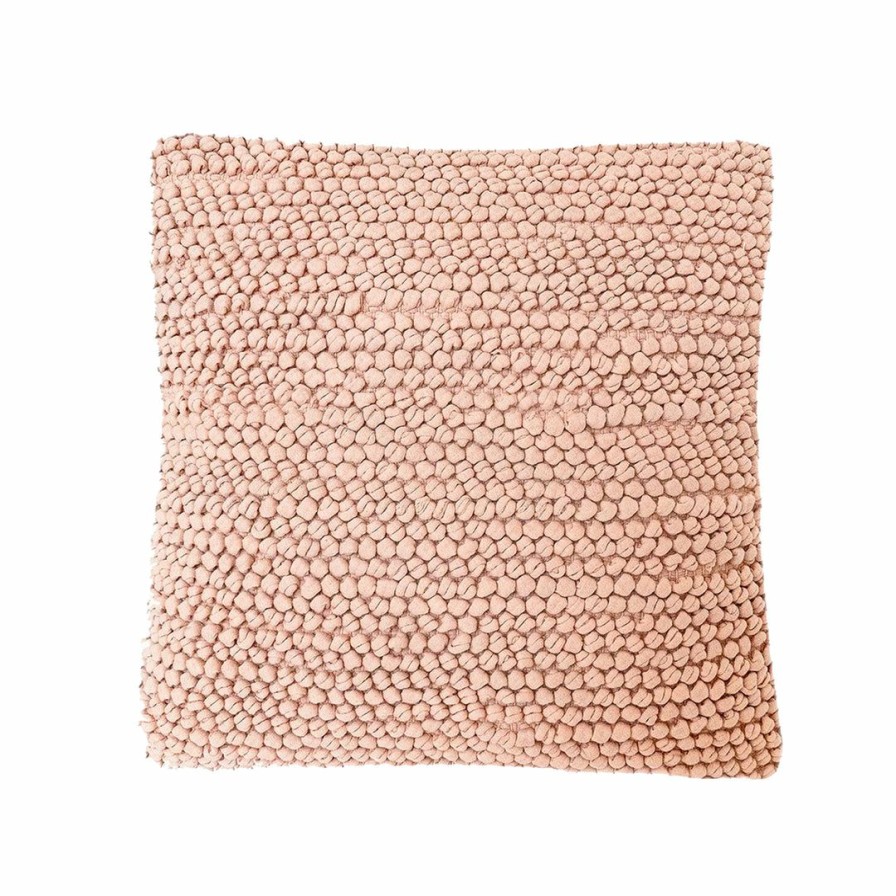 Living * | Anaya Knotted Pillow Pink Living