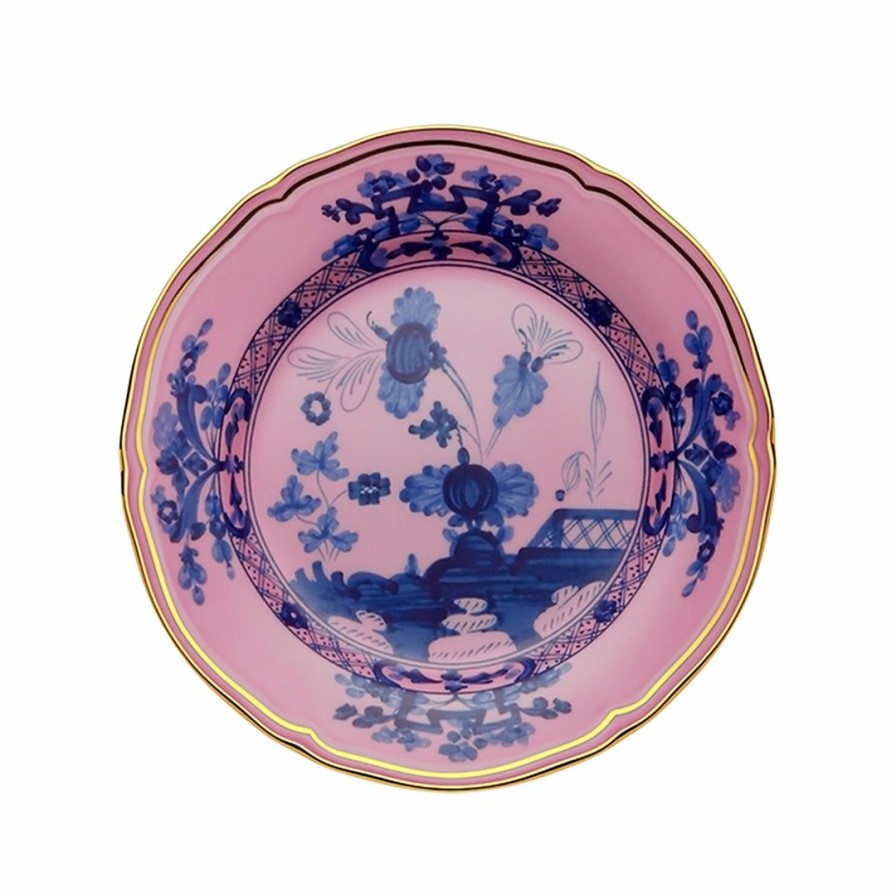 Kitchen * | Richard Ginori Oriente Italiano Flat Bread Plate Azalea Kitchen