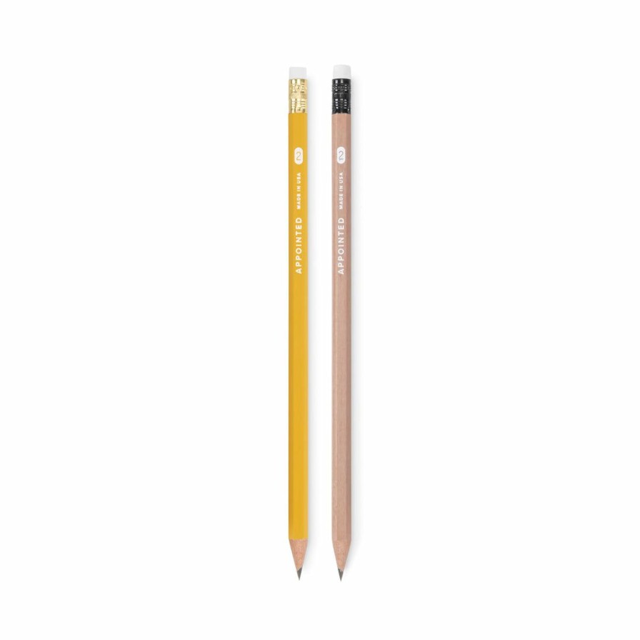 Study * | Appointed No. 2 Pencil Set Schoolhouse Yellow