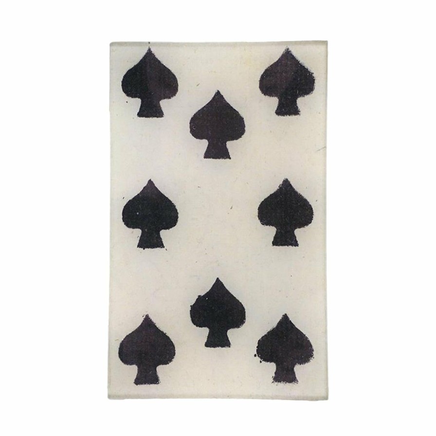 Living * | John Derian 8 Of Spades Tray