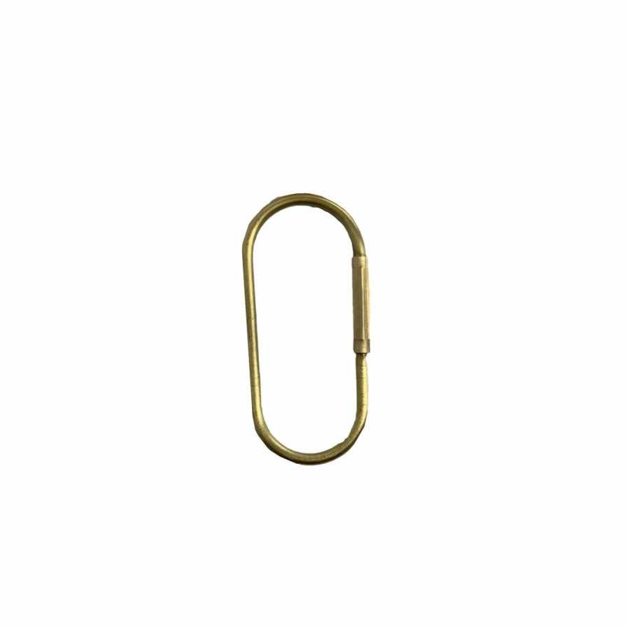 Accessories * | Civil Alchemy Brass Keyring With Release