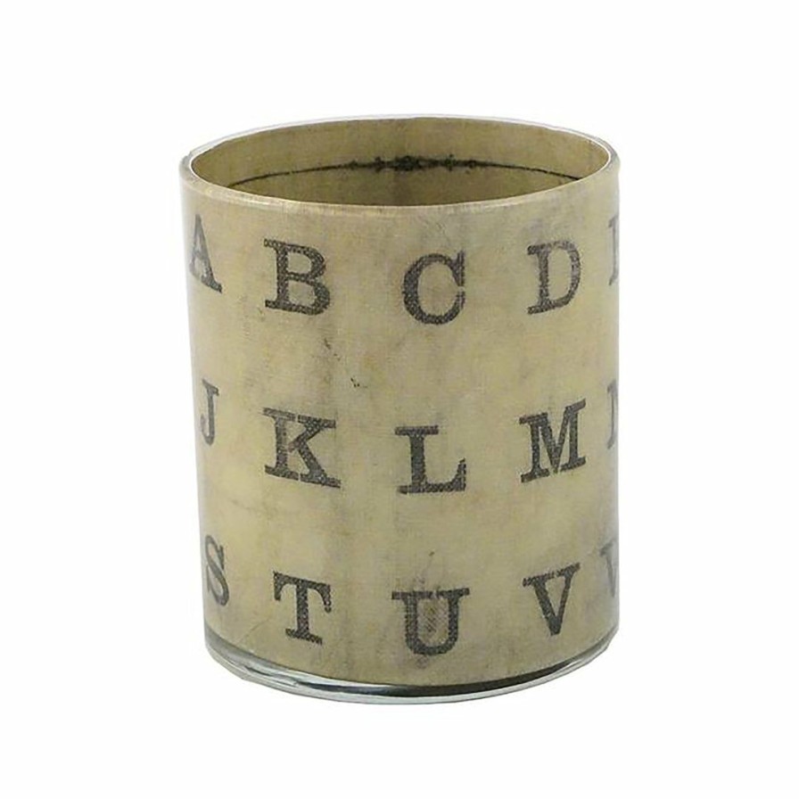 Living * | John Derian Alphabet Desk Cup