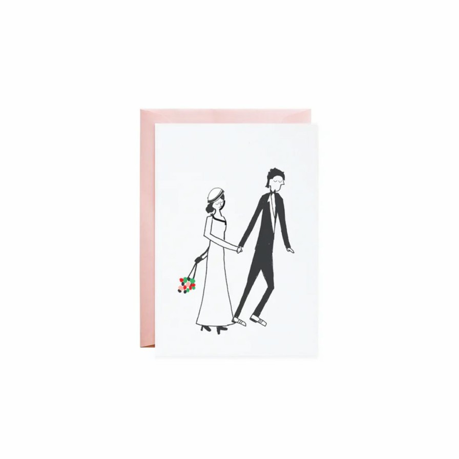 Study * | Mr. Boddington'S Studio Petite Card Italian Wedding Greeting Cards