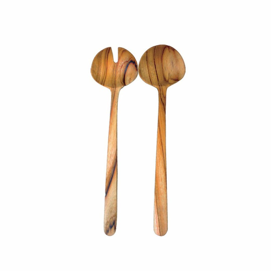 Kitchen * | Be Home Teak Oval Serving Set