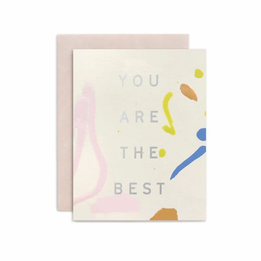 Study * | Moglea Greeting Cards You Are The Best