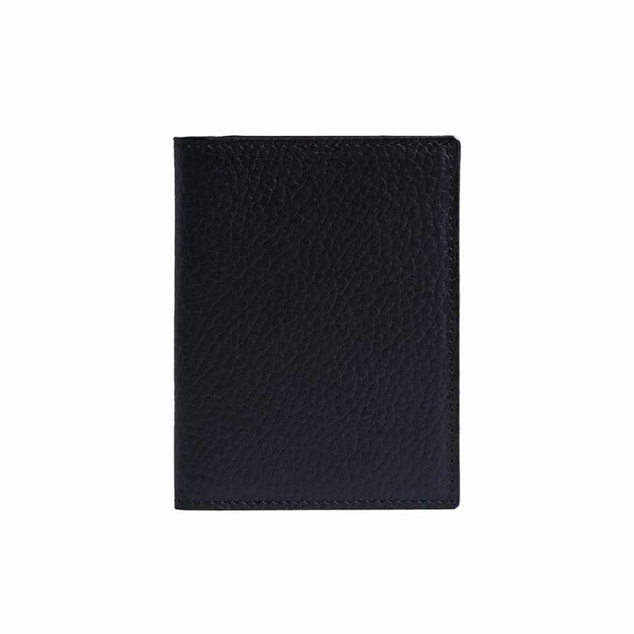 Accessories * | Miansai Vertical Wallet Textured Navy