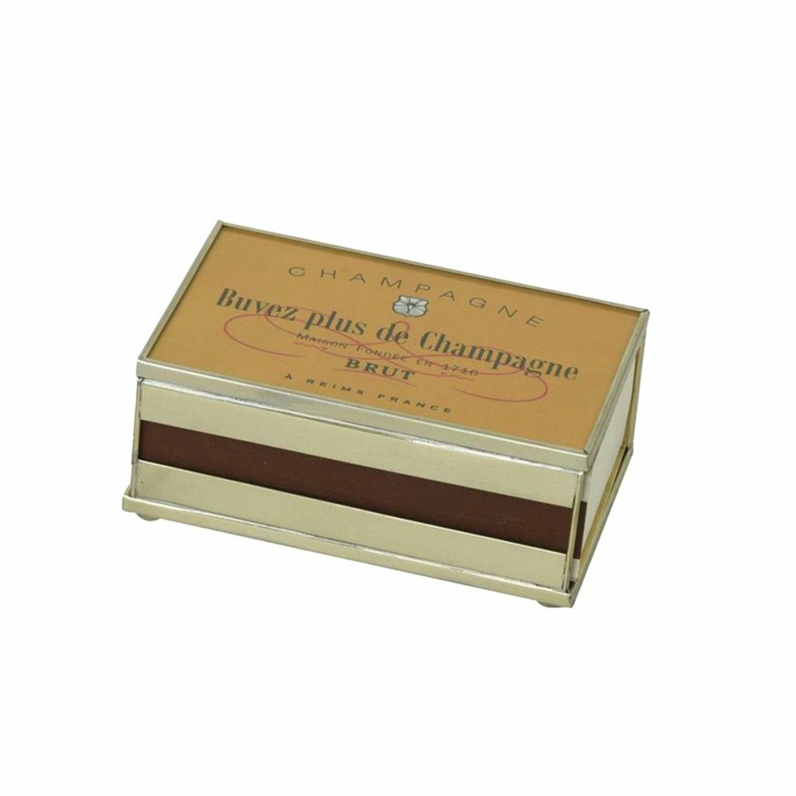 Living * | Jm Piers Living Champagne Brut Matchbox Cover