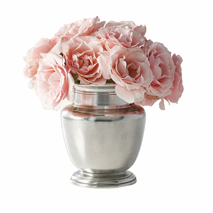 Living * | Match Rimmed Vase Petite Living