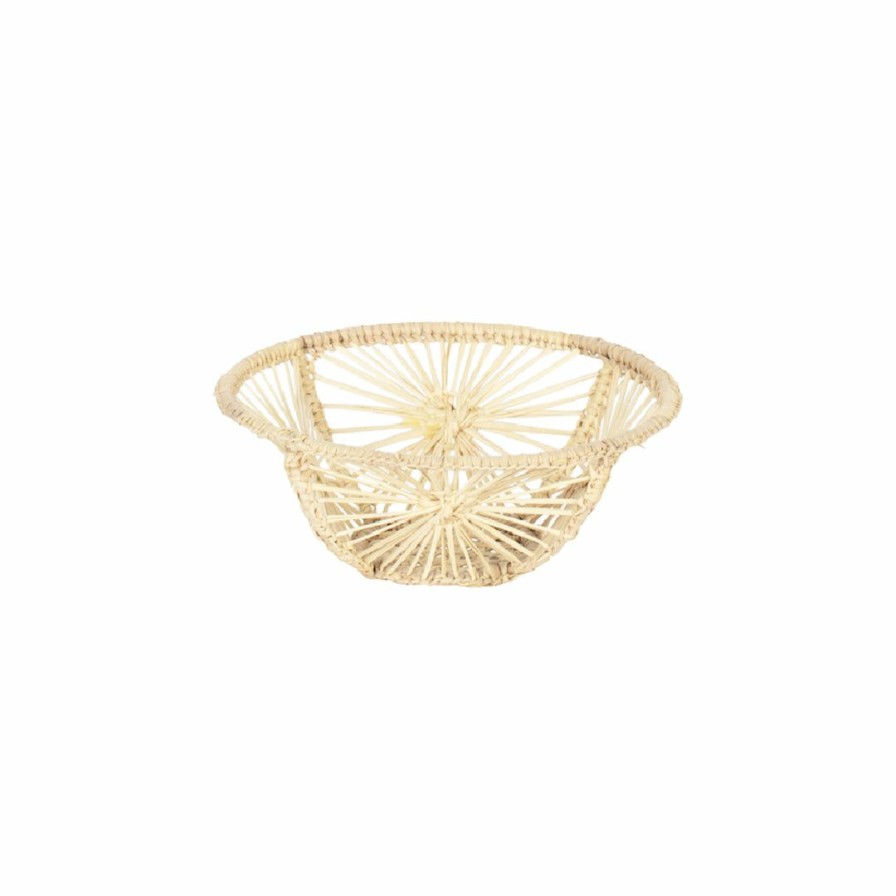 Kitchen * | Myto Design Ritual Mini Spider Stitch Bread Basket Summer