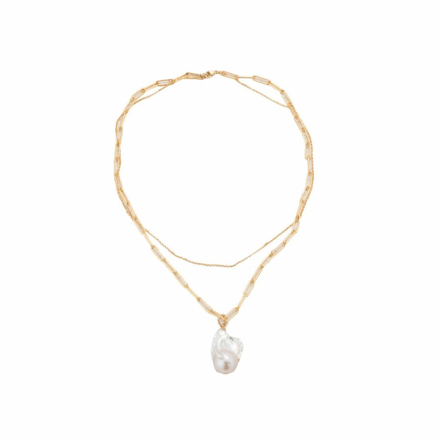 Accessories * | Taylor And Tessier Sienna Pearl Necklace Accessories