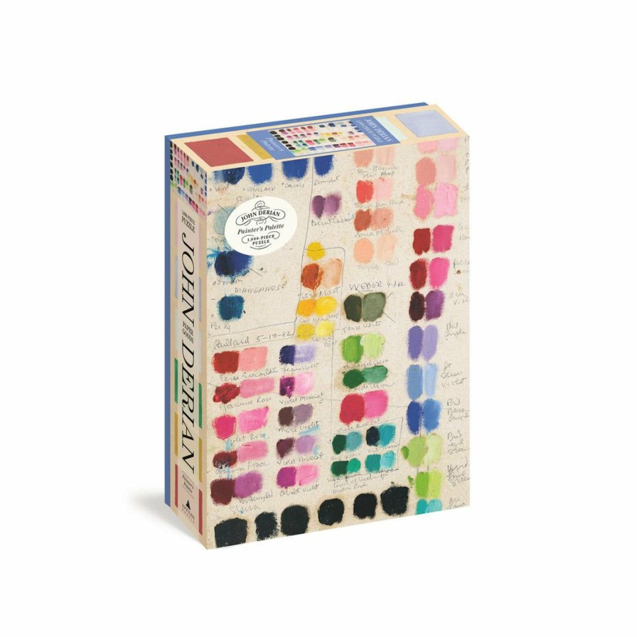 Nursery * | John Derian Painter'S Palette Puzzle Nursery