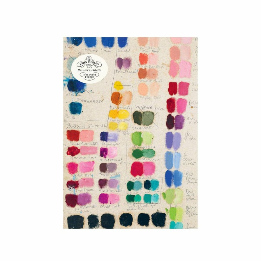 Nursery * | John Derian Painter'S Palette Puzzle Nursery