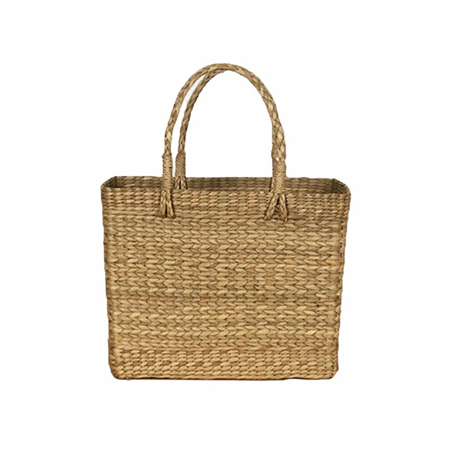 Living * | Civil Alchemy Seagrass Market Basket Summer