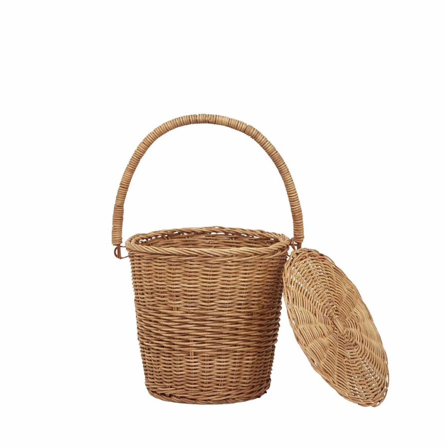 Accessories * | Olliella Apple Basket Large Summer