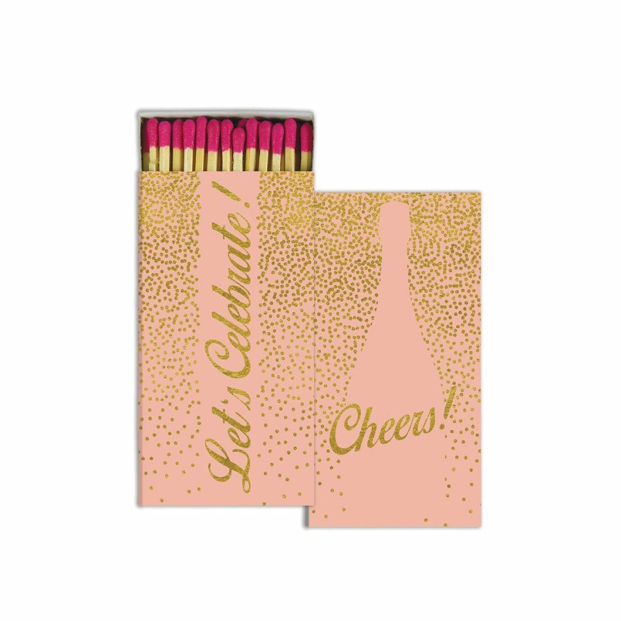 Bath * | Homart Bath Cheers Matches Gold Foil