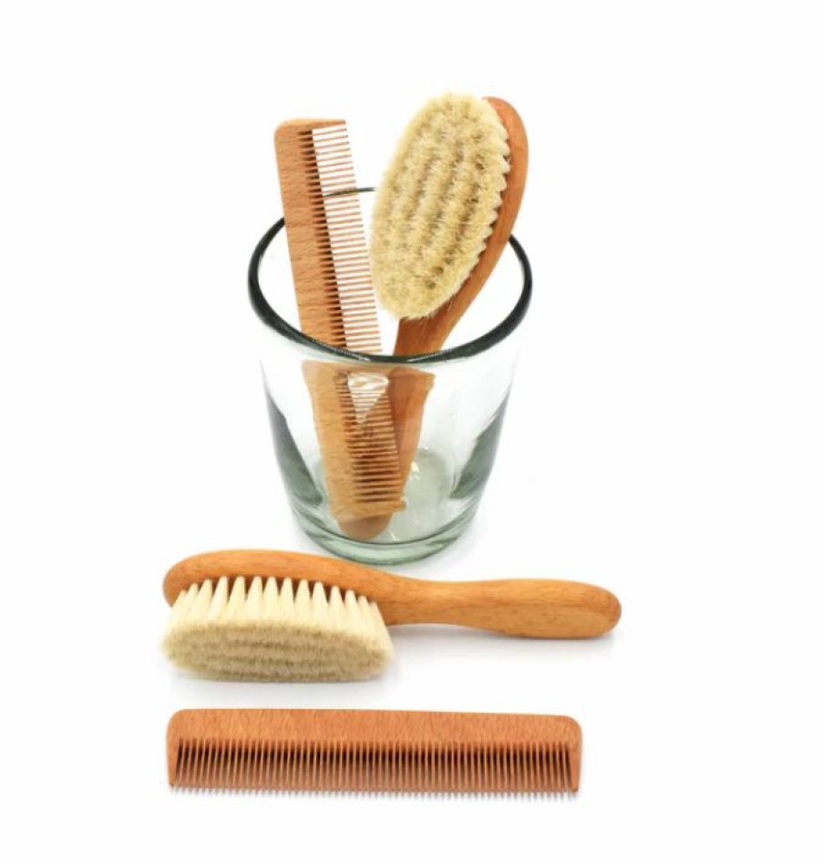 Nursery * | Heaven In Earth Nursery Baby Brush And Comb Set