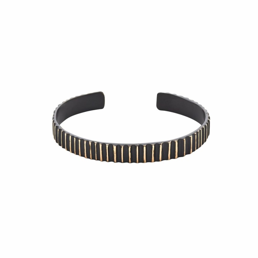 Accessories * | Julie Cohn Design Jewelry Black Cascade Cuff