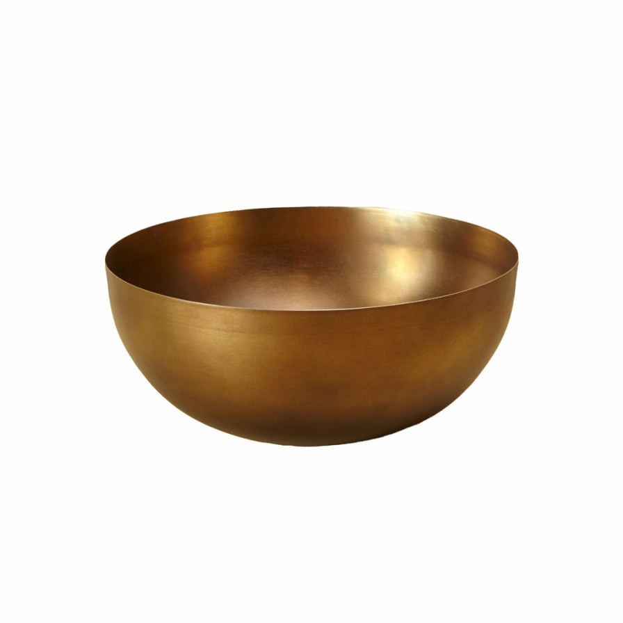 Kitchen * | Be Home Cobbled Aged Bronze Bowl Medium