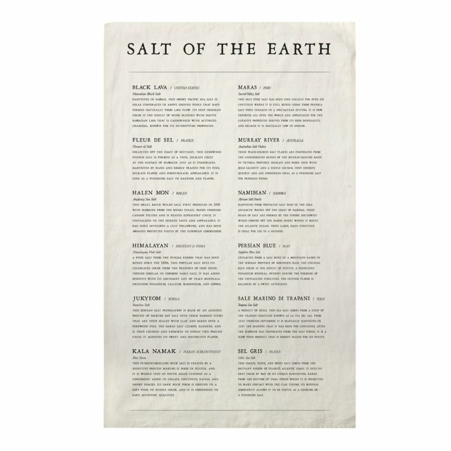 Kitchen * | Sir/Madam Summer Tea Towel Salt Of The Earth