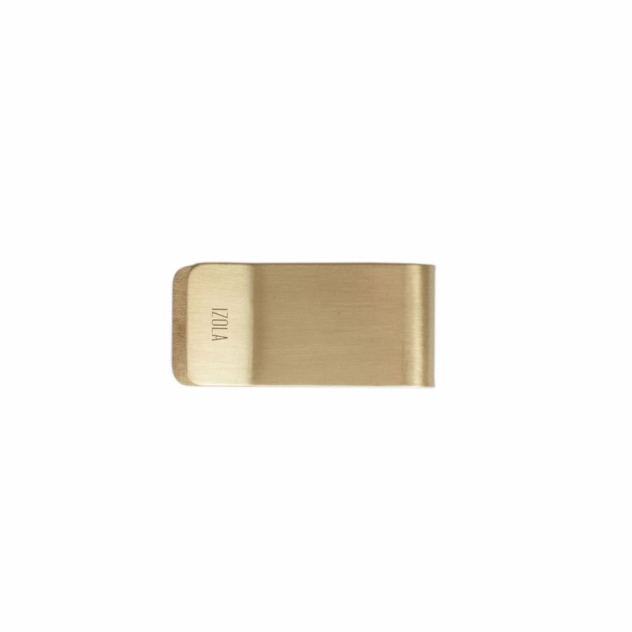 Accessories * | Izola Brass Money Clip Living Well