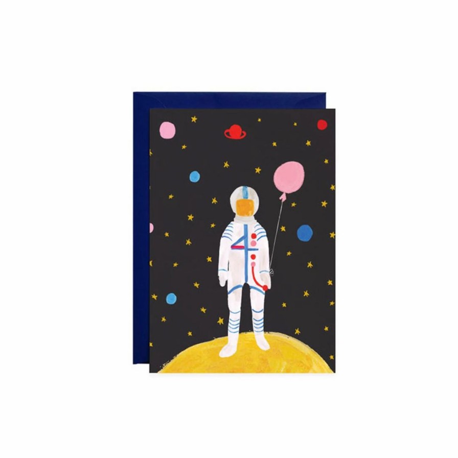 Study * | Mr. Boddington'S Studio Petite Card Out Of This World Greeting Cards