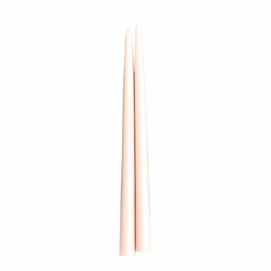 Bath * | The Floral Society Bath Dipped Taper Candle Petal