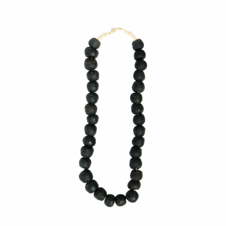 Living * | Jawar African Imports African Beads Black Living