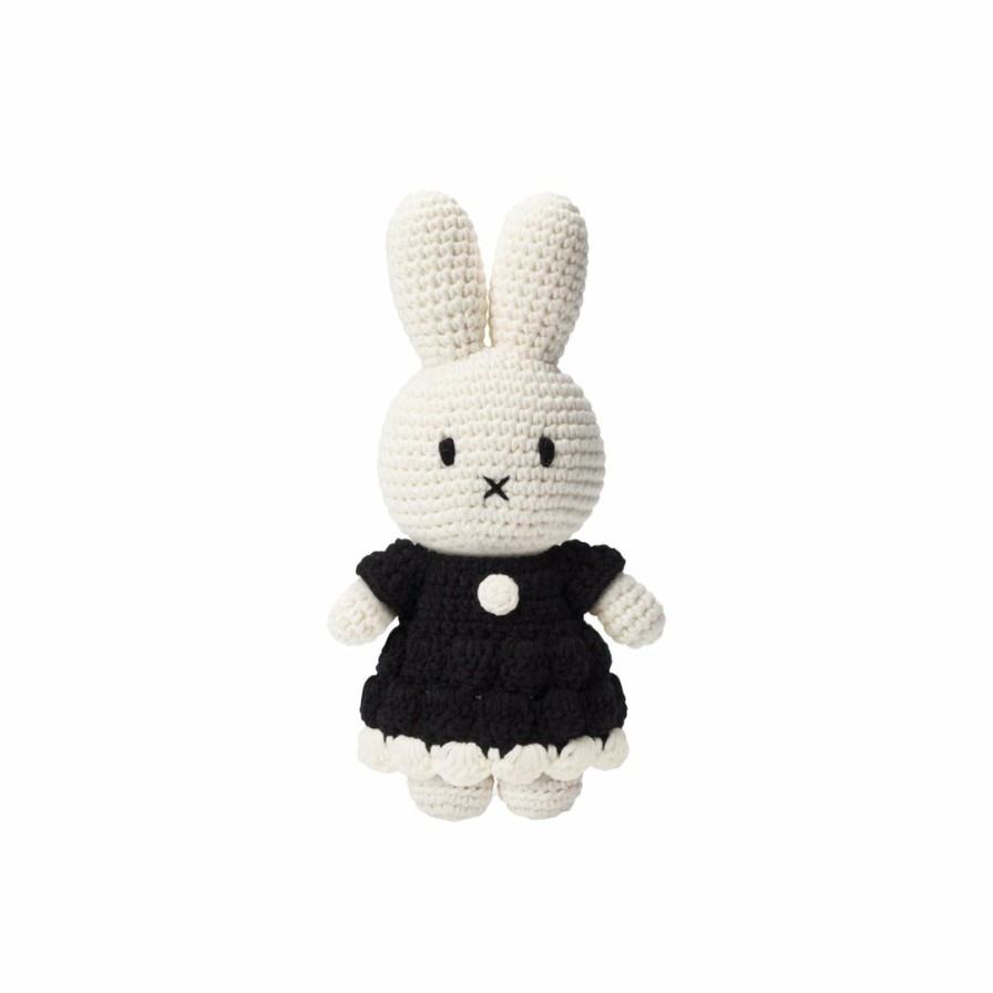 Nursery * | Just Dutch Miffy Crocheted Soft Toy Black Dress