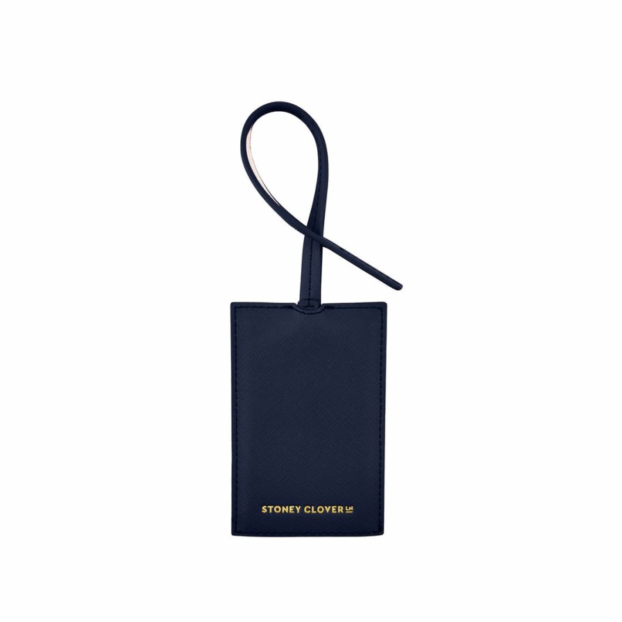 Accessories * | Stoney Clover Lane Accessories Luggage Tag Sapphire