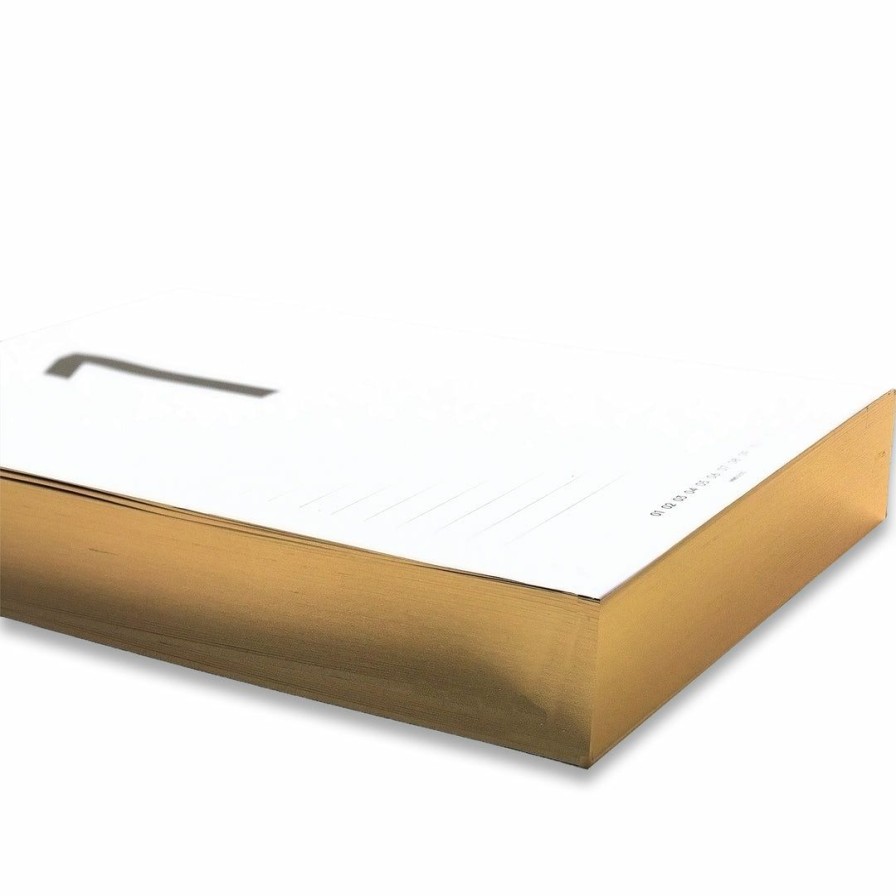 Study * | Wms & Co Daily Calendar Pad Gold