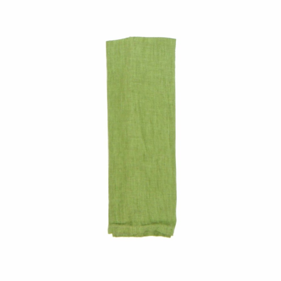 Kitchen * | Deborah Rhodes Kitchen Washed Linen Napkin Grass