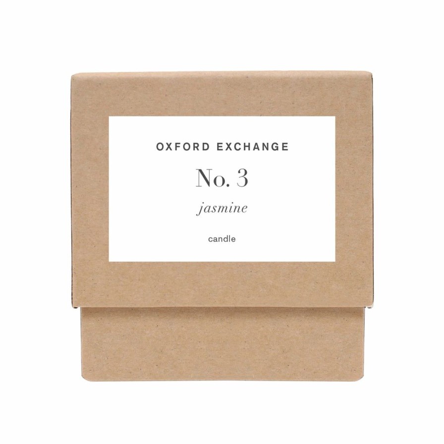 Bath * | Oxford Exchange Bath Oe Candle No. 3 Jasmine