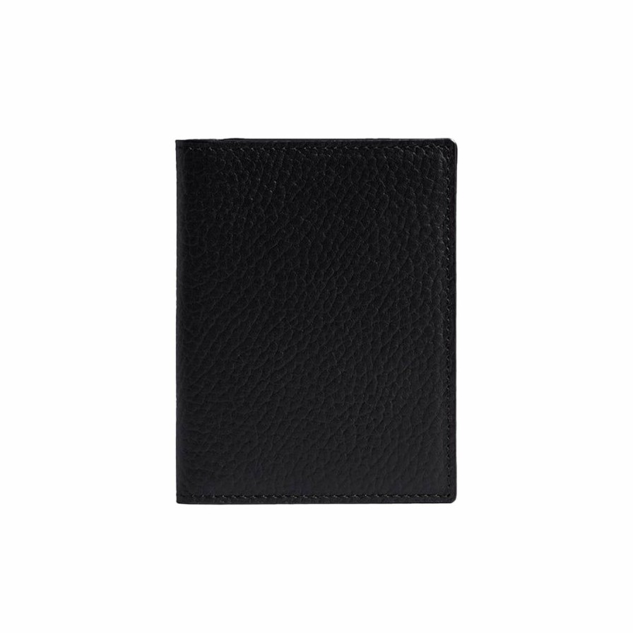 Accessories * | Miansai Vertical Wallet Textured Black