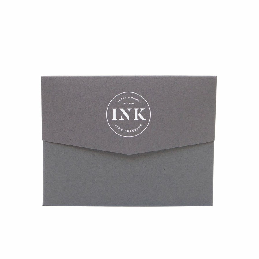 Study * | Oxford Exchange Greeting Cards Monogram Notecard Set V