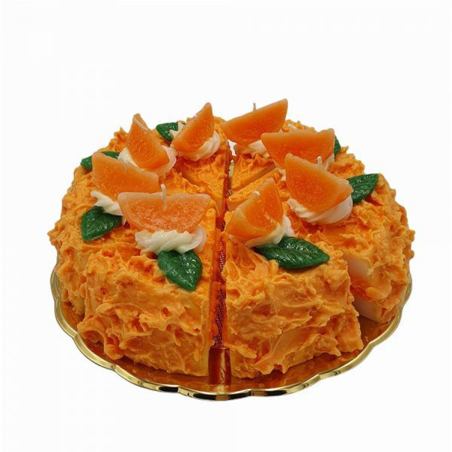 Bath * | Cereria Introna Wax Company Summer Torta Fette Arancia Slices Candle (Sold Individually)