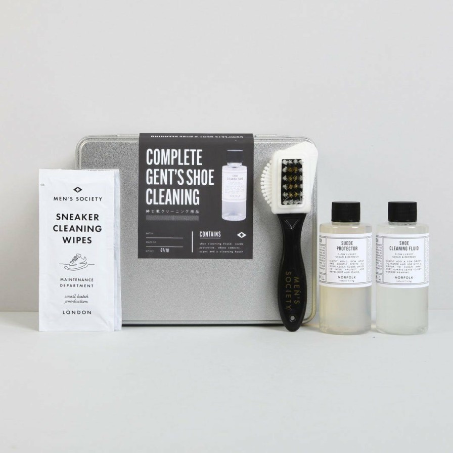 Accessories * | Men'S Society Complete Gent'S Shoe Cleaning Kit Accessories