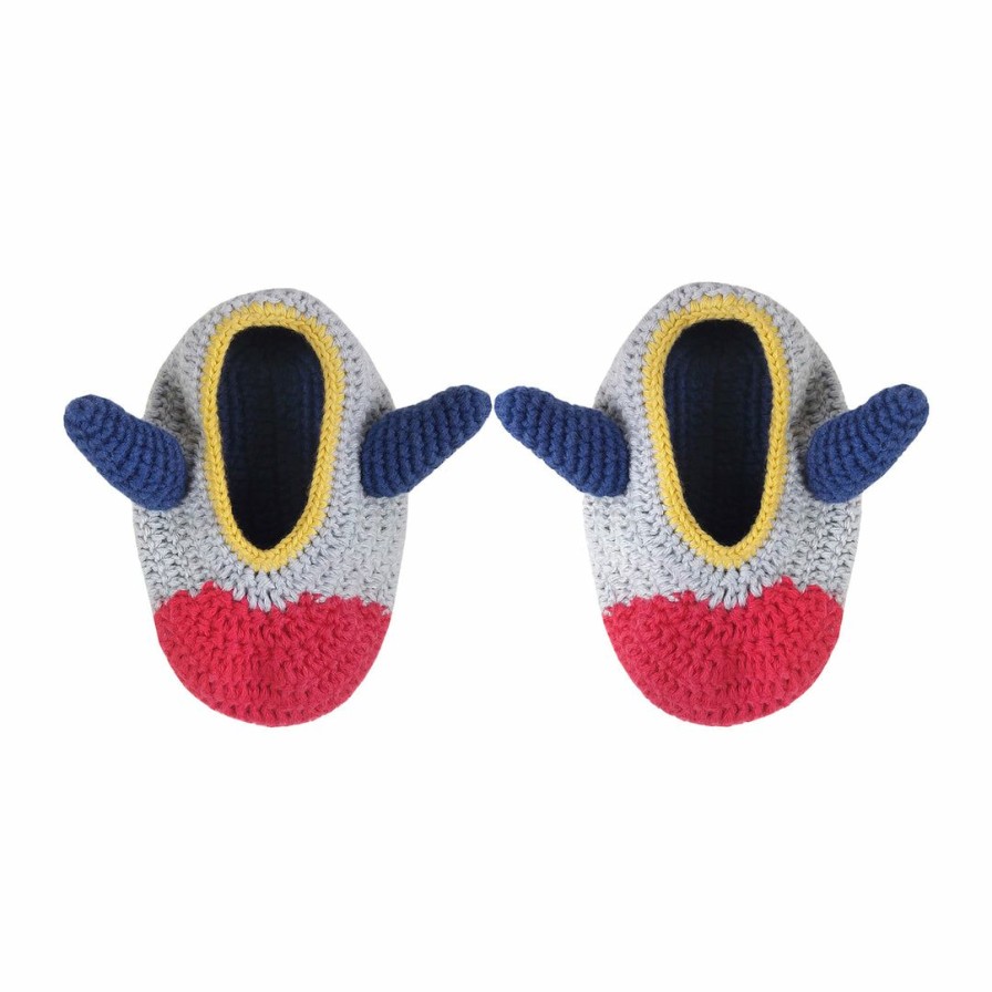 Nursery * | Albetta Nursery Crochet Rocket Booties