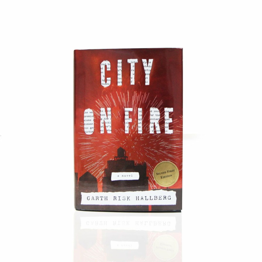 The Bookstore * | Penguin Random House City On Fire Signed First Edition