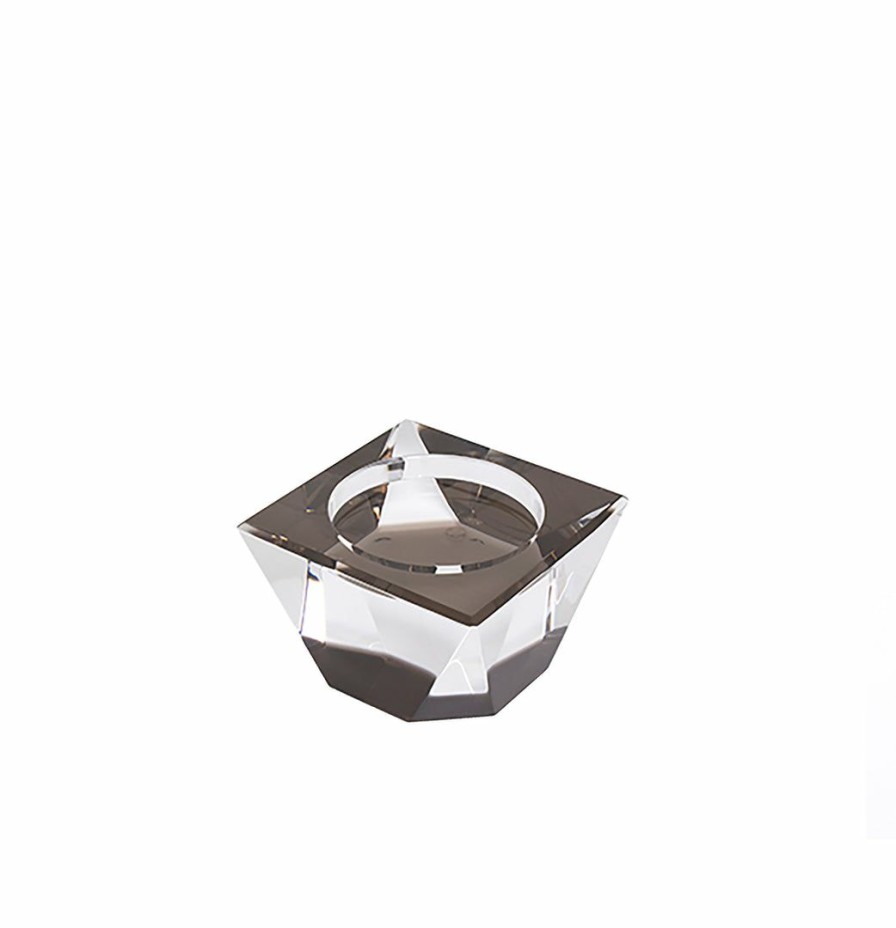 Living * | Alexandra Von Furstenberg Acrylic Candle Pedestal Bronze