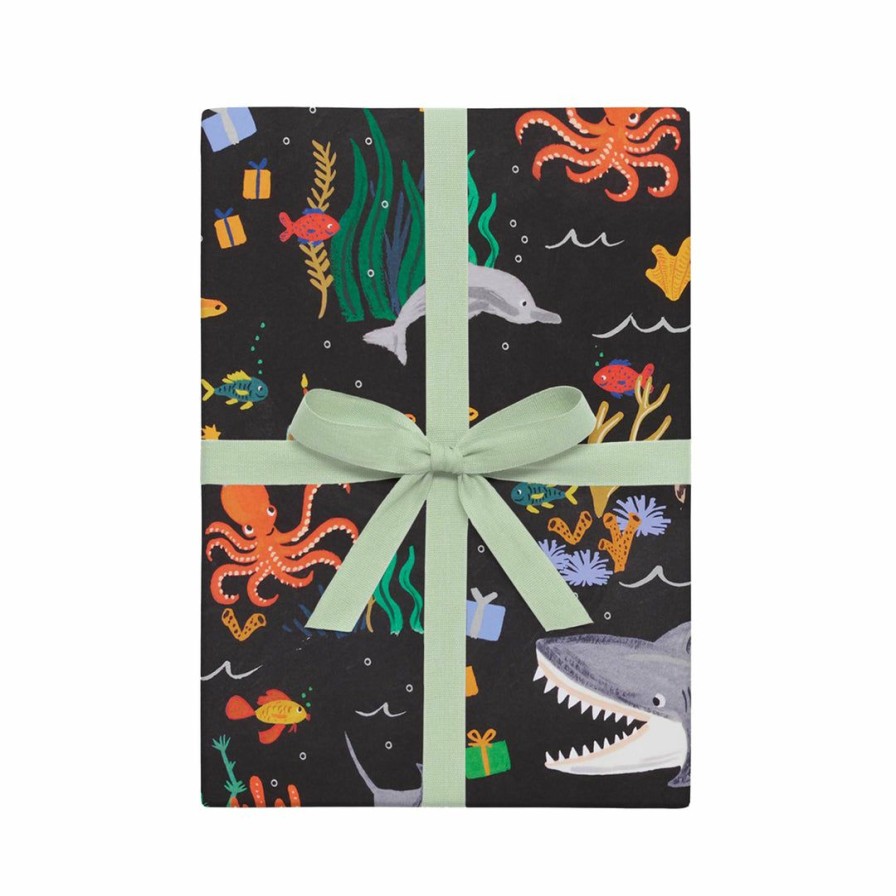 Study * | Rifle Paper Co Under The Sea Wrapping Sheets