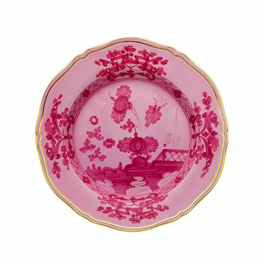 Kitchen * | Richard Ginori Oriente Italiano Flat Dinner Plate Porpora